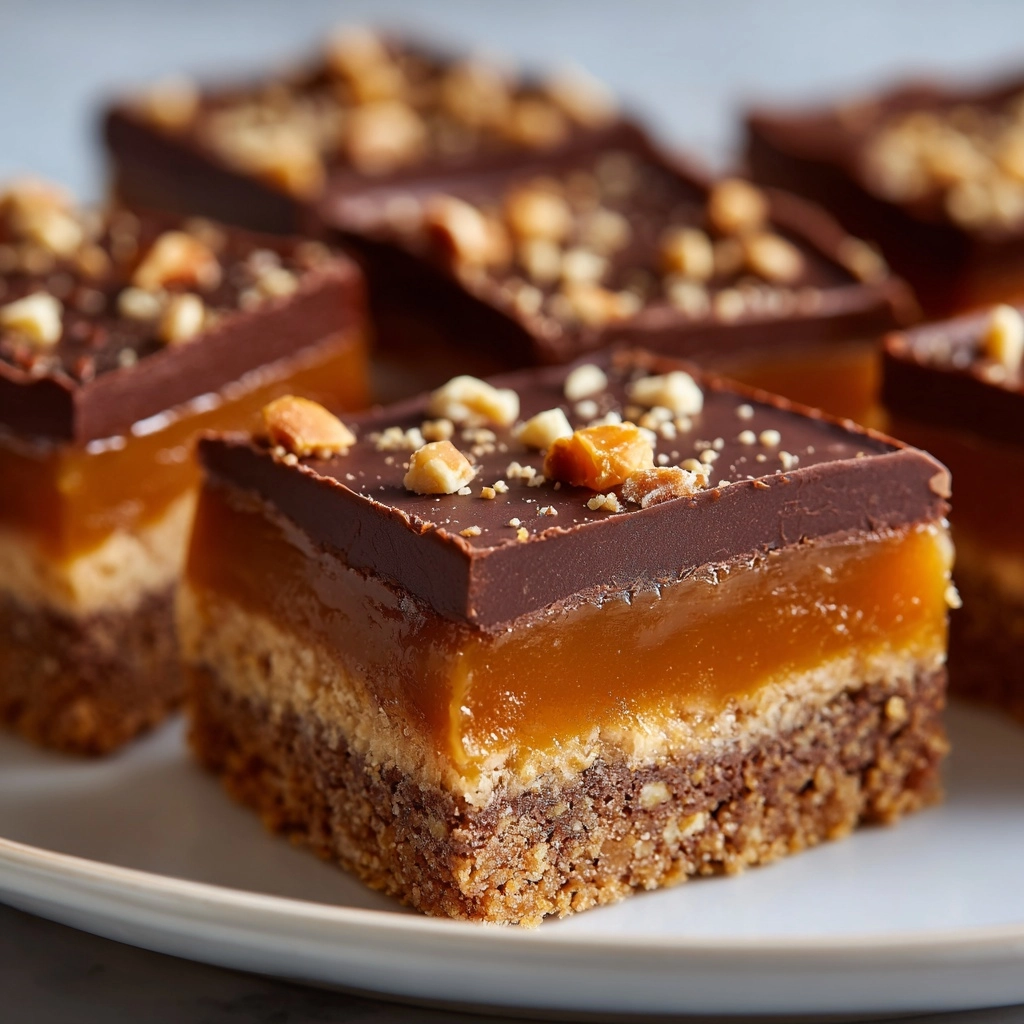 Turtle Bars Recipe - Recipe Image