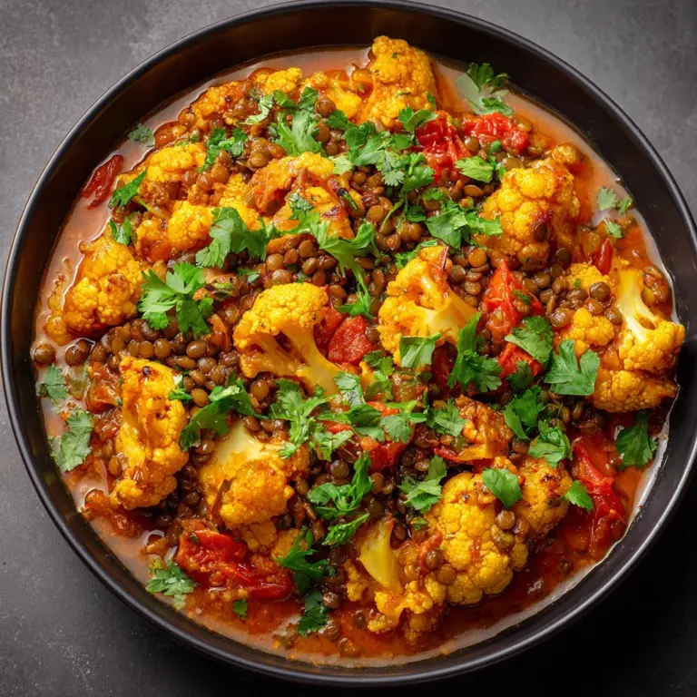 wer in Coconut Tomato Sauce with Lentils Recipe