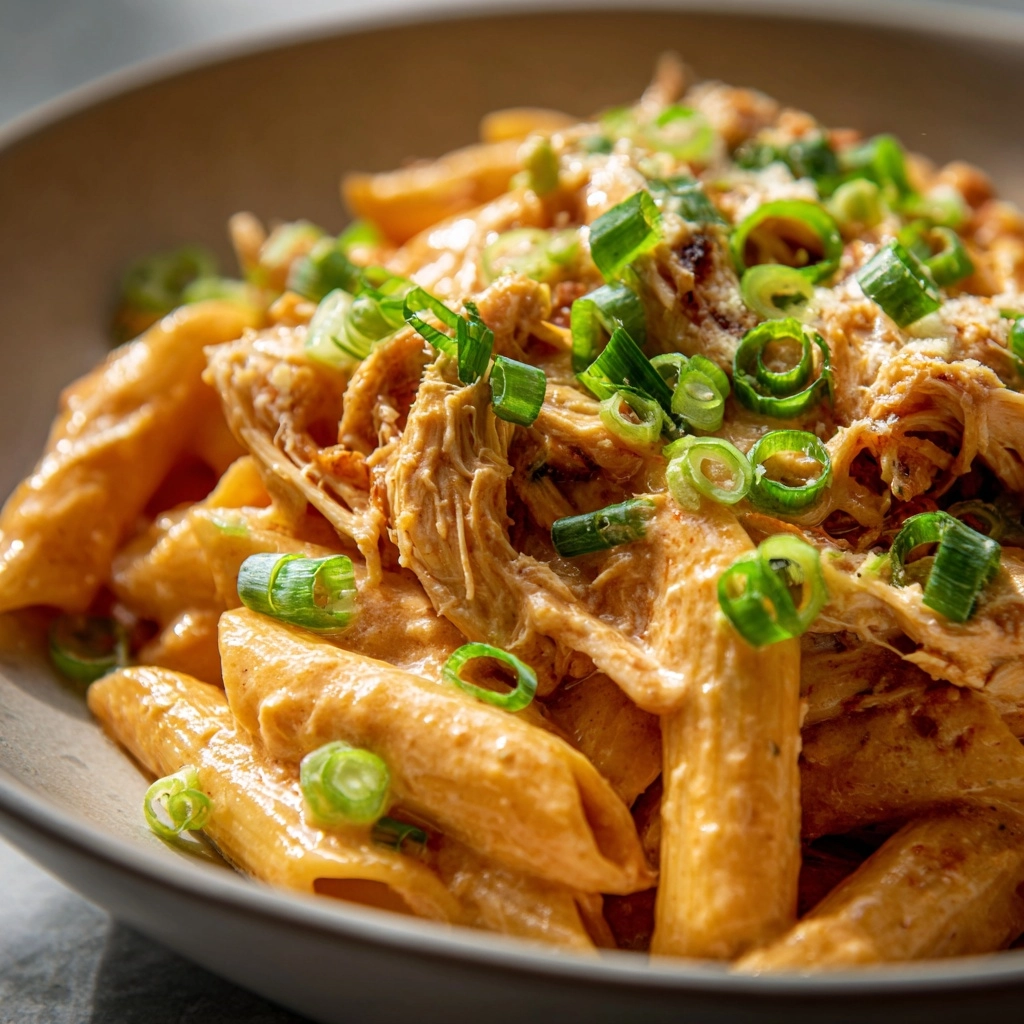 Buffalo Chicken Pasta Recipe - Recipe Image