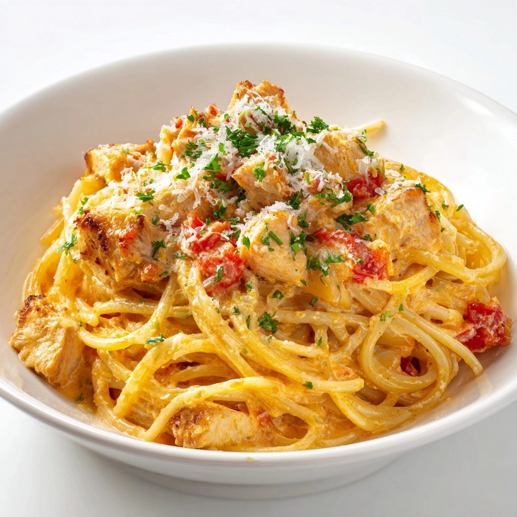 Rotel Chicken Spaghetti Recipe - Recipe Image