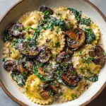 Spinach Mushroom Alfredo Ravioli: A Delicious & Easy Recipe