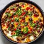 Sausage Jalapeño Popper Dip Recipe
