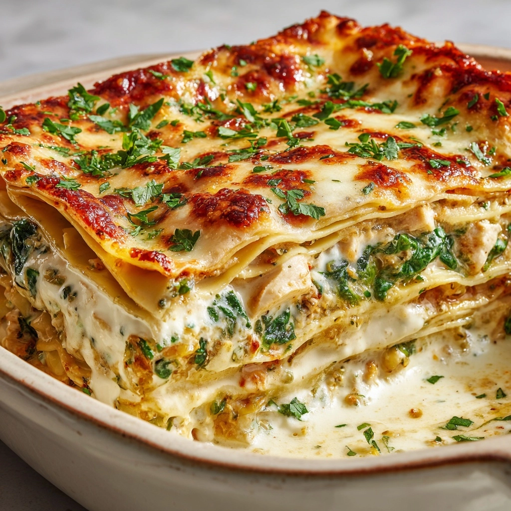 Creamy Chicken and Spinach Casserole Recipe - Recipe Image