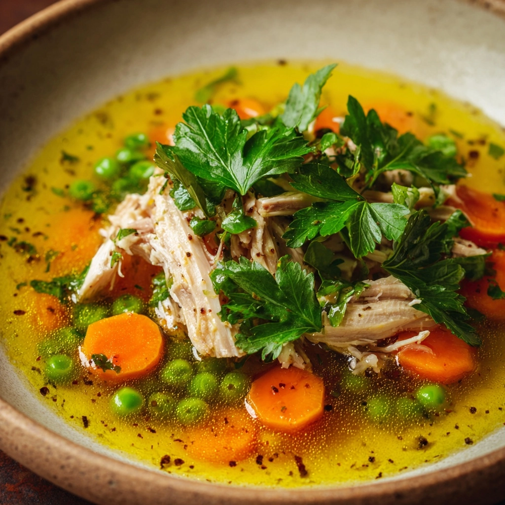 Anti Inflammatory Turmeric Chicken Soup Recipe - Recipe Image