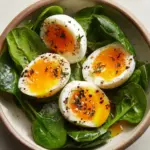 Hard-Boiled Egg Spinach Breakfast Recipe