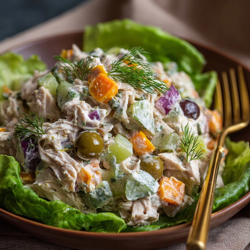 Canned Chicken Salad Recipe - Recipe Image