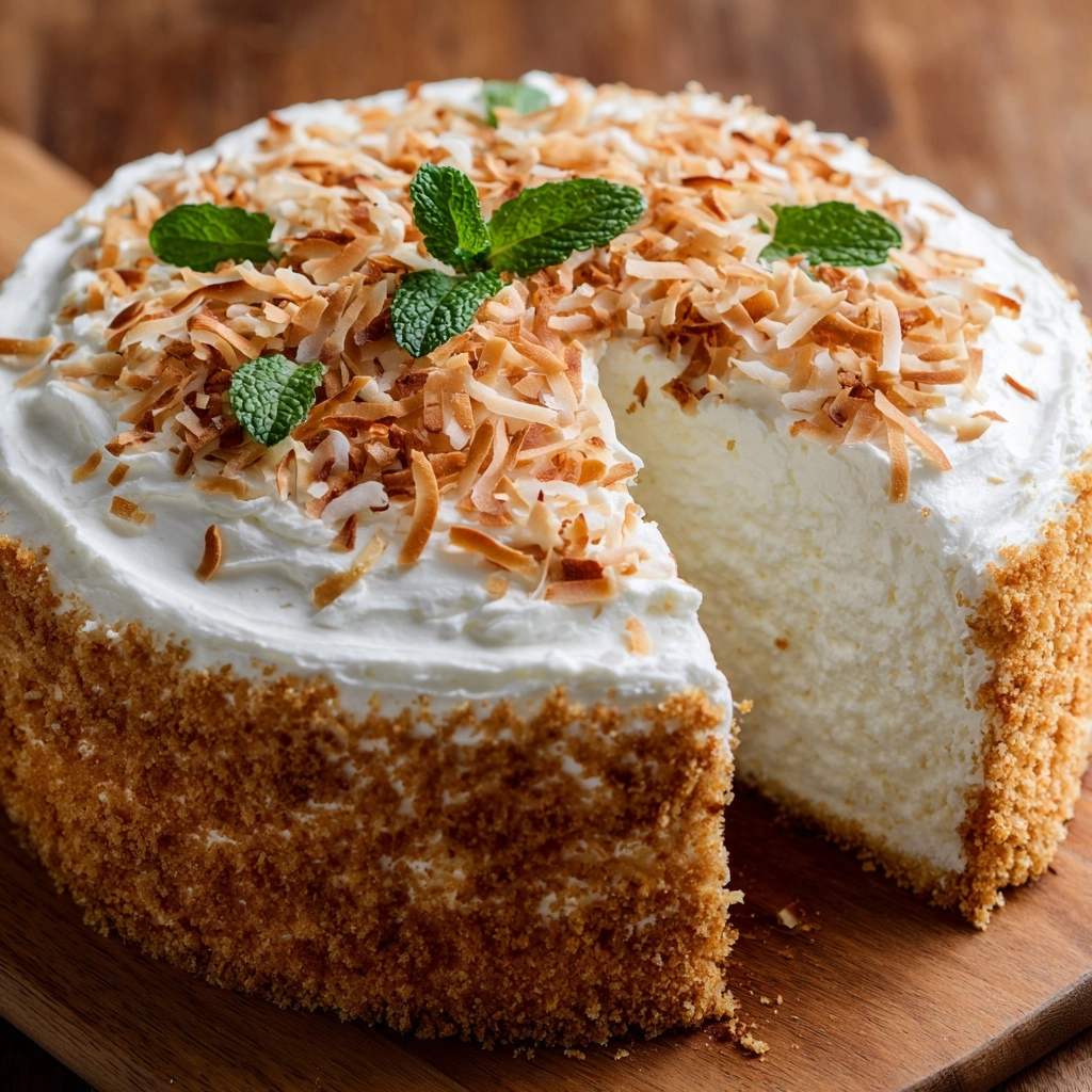 Coconut Cloud Cake Recipe - Recipe Image