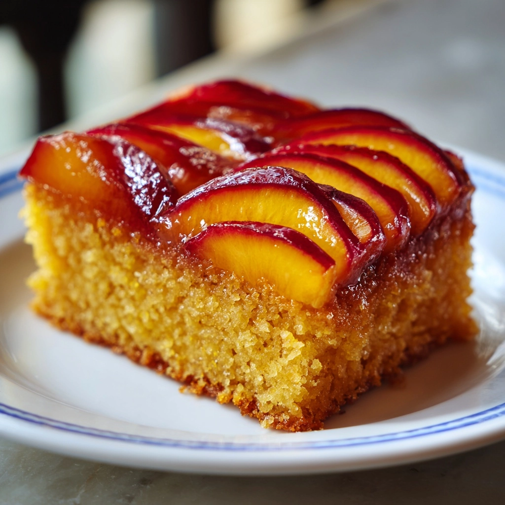 Caramel Apple Upside Down Cake Recipe - Recipe Image