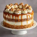 Caramel Crunch Cake Recipe