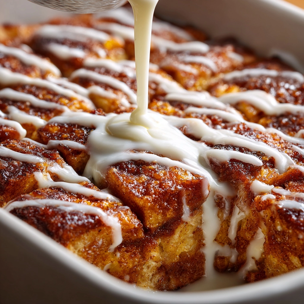 Cinnamon Roll Casserole Recipe - Recipe Image