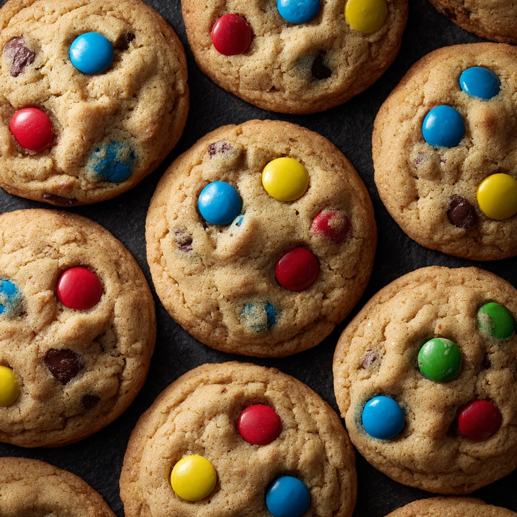 M&M Cookies Recipe - Recipe Image
