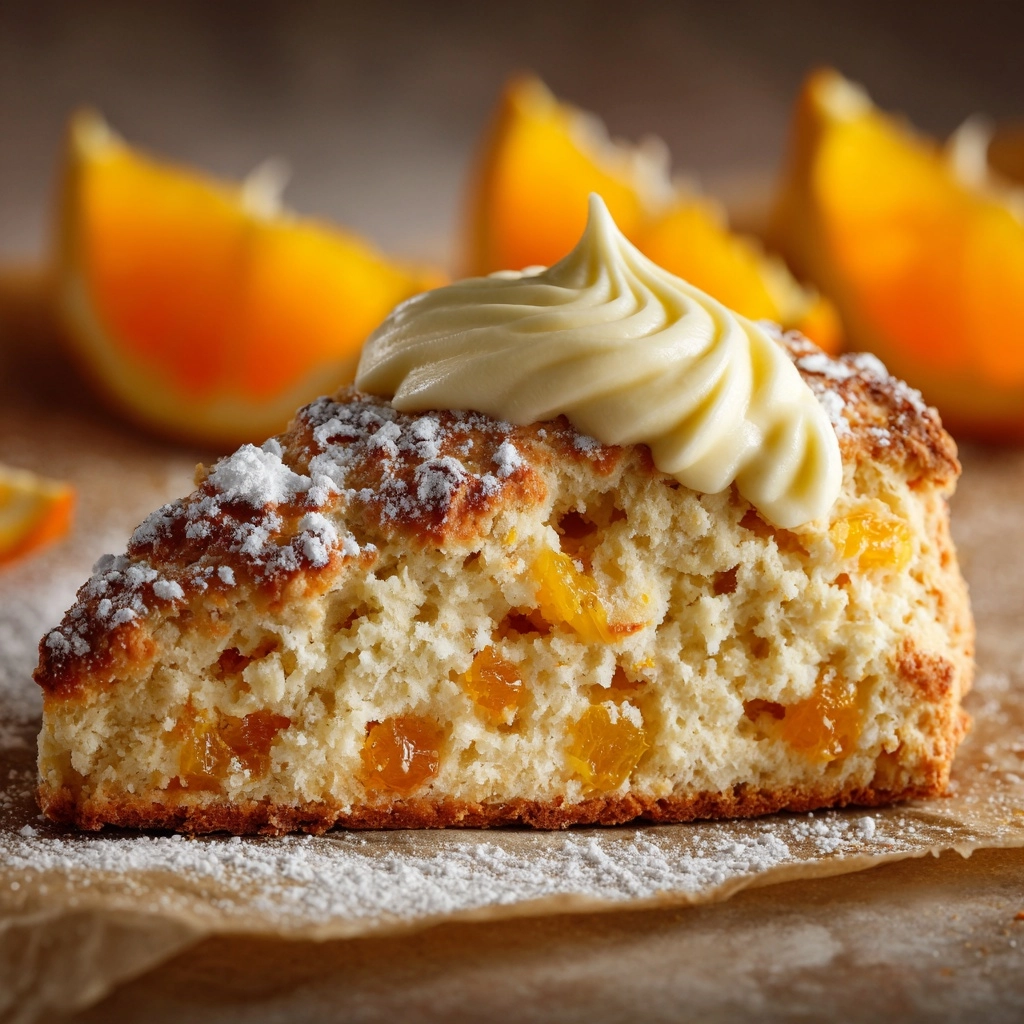 Fresh Orange Scones Recipe - Recipe Image