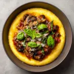 Mushroom Ragù with Polenta Recipe