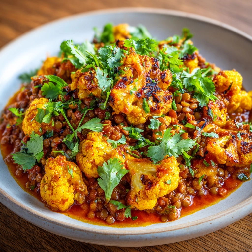 wer in Coconut Tomato Sauce with Lentils Recipe