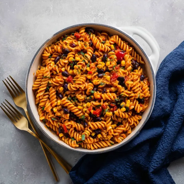 Chicken Enchilada Pasta Recipe