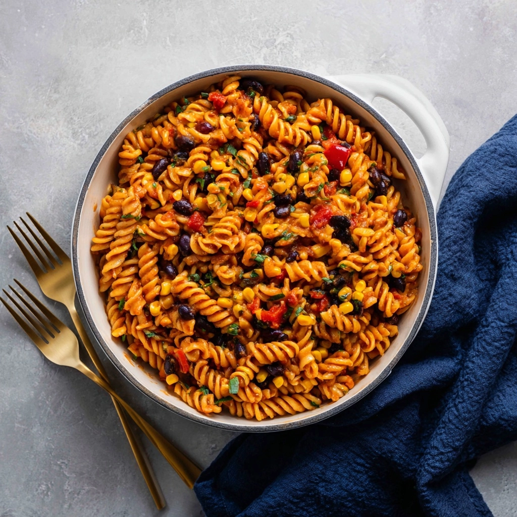 Chicken Enchilada Pasta Recipe - Recipe Image