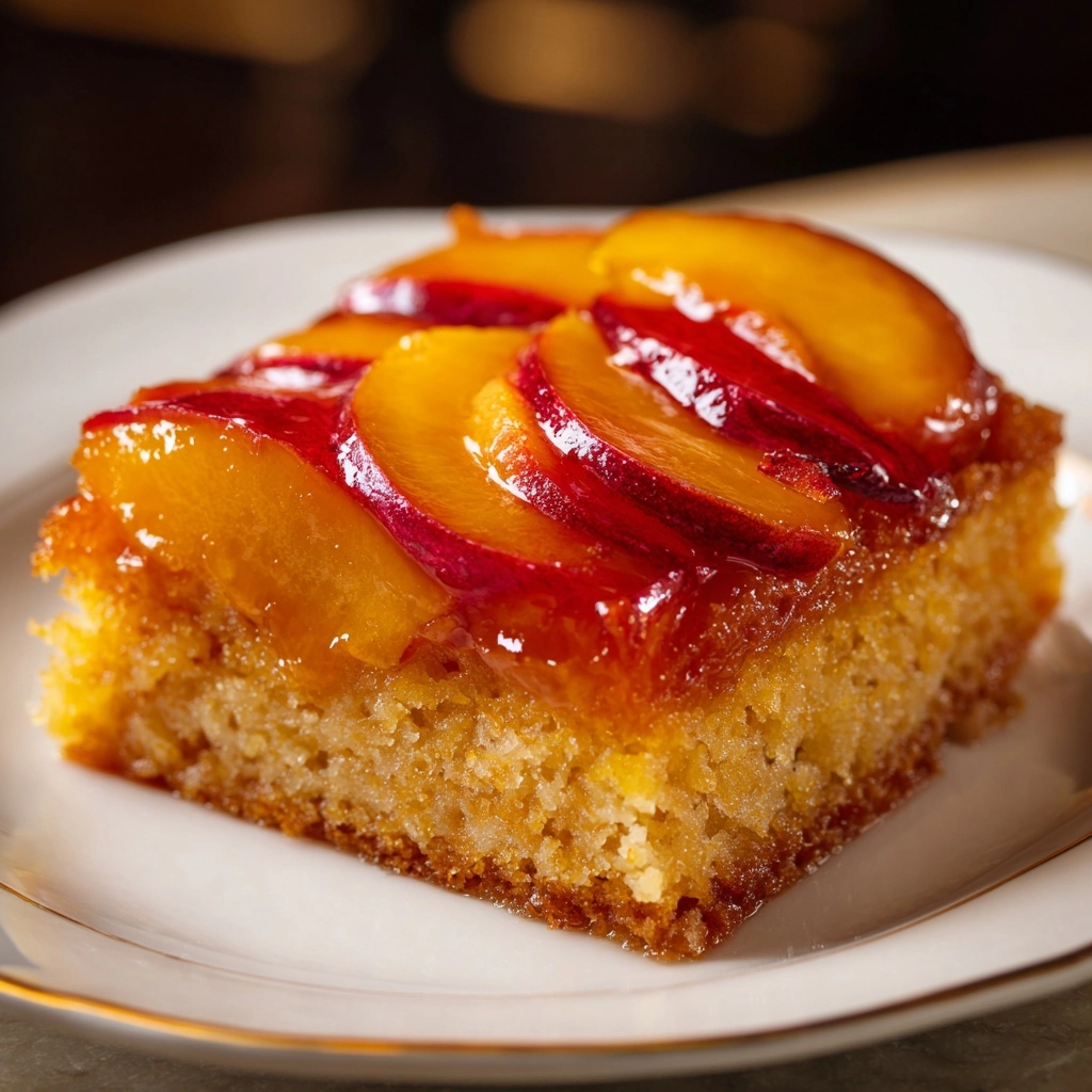 Caramel Apple Upside Down Cake Recipe - Recipe Image