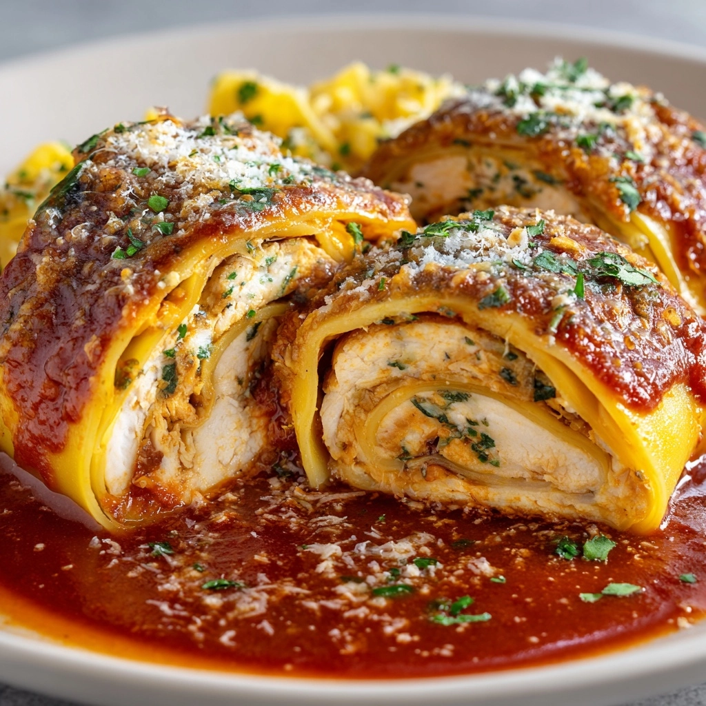 Chicken Parmesan Stuffed with Cream Cheese Recipe - Recipe Image