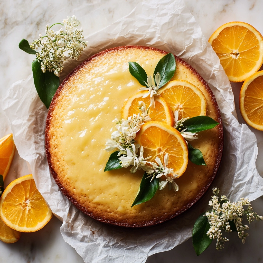 Whole Orange Cake – Flourless Recipe - Recipe Image