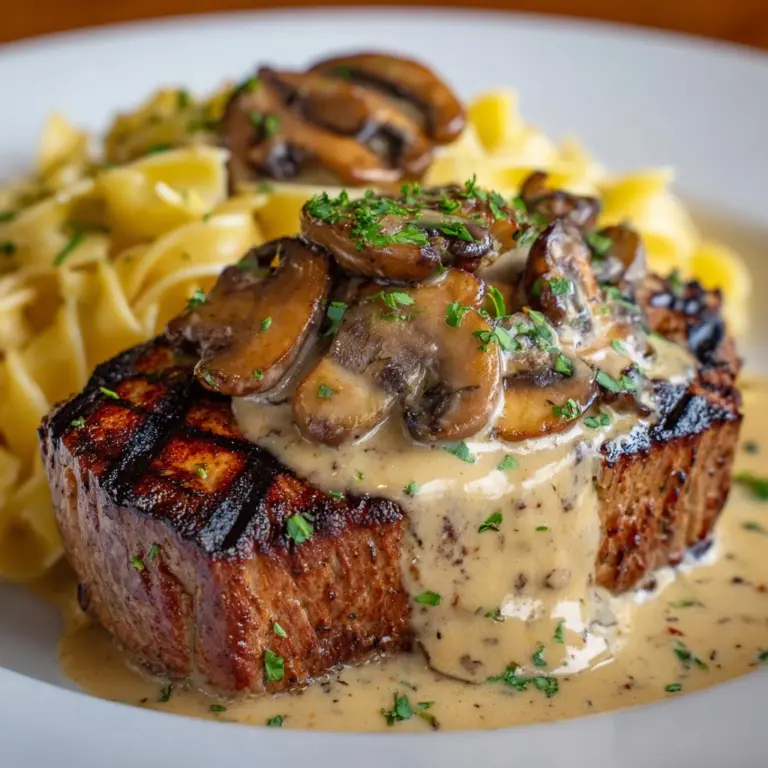 Creamy Mushroom Sauce Recipe