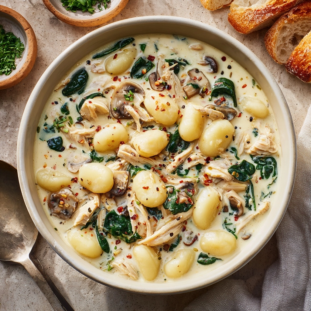 Better Than Olive Garden Chicken Gnocchi Soup Recipe - Recipe Image