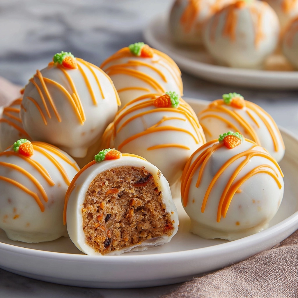 Carrot Cake Cheesecake Bites Recipe - Recipe Image