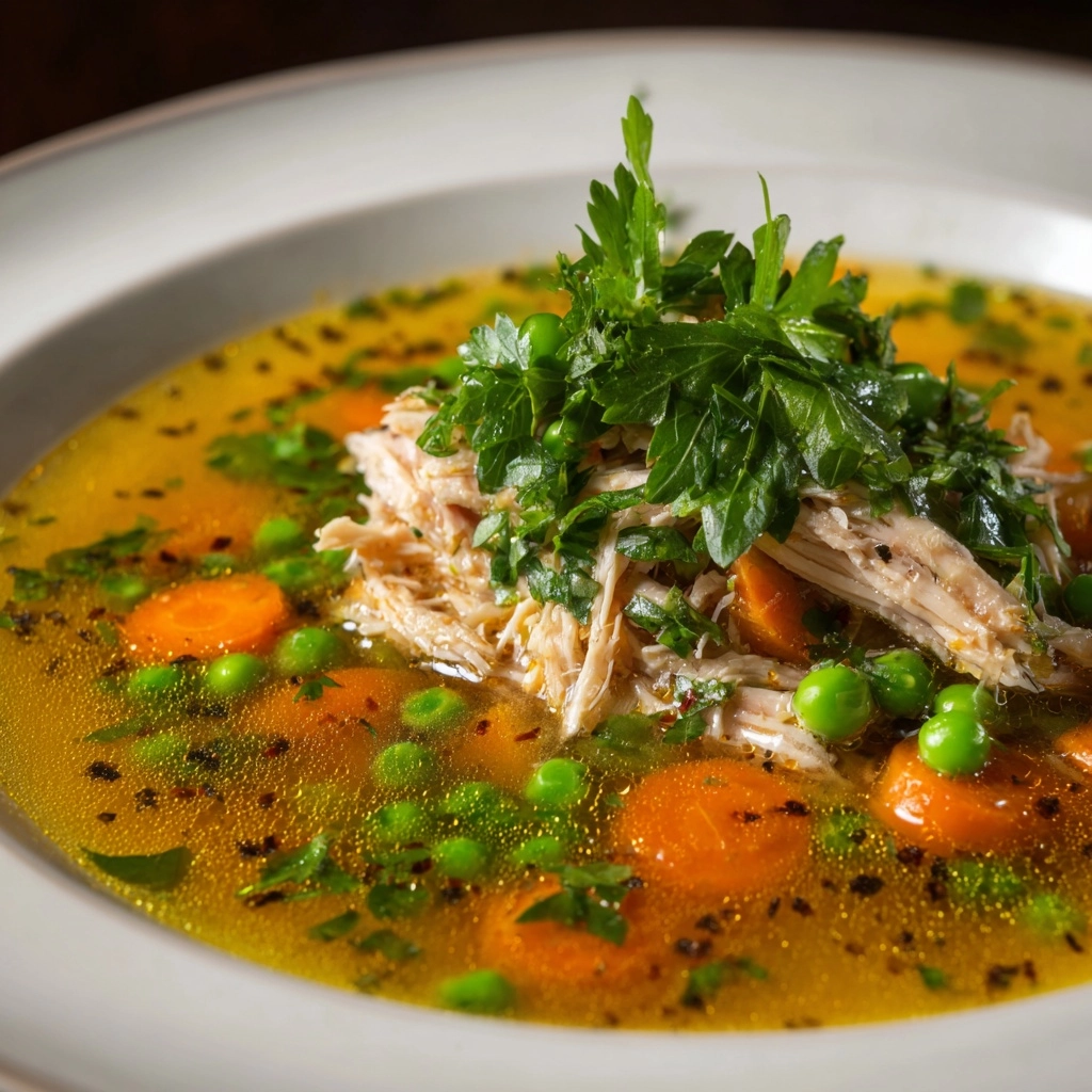 Anti Inflammatory Turmeric Chicken Soup Recipe - Recipe Image