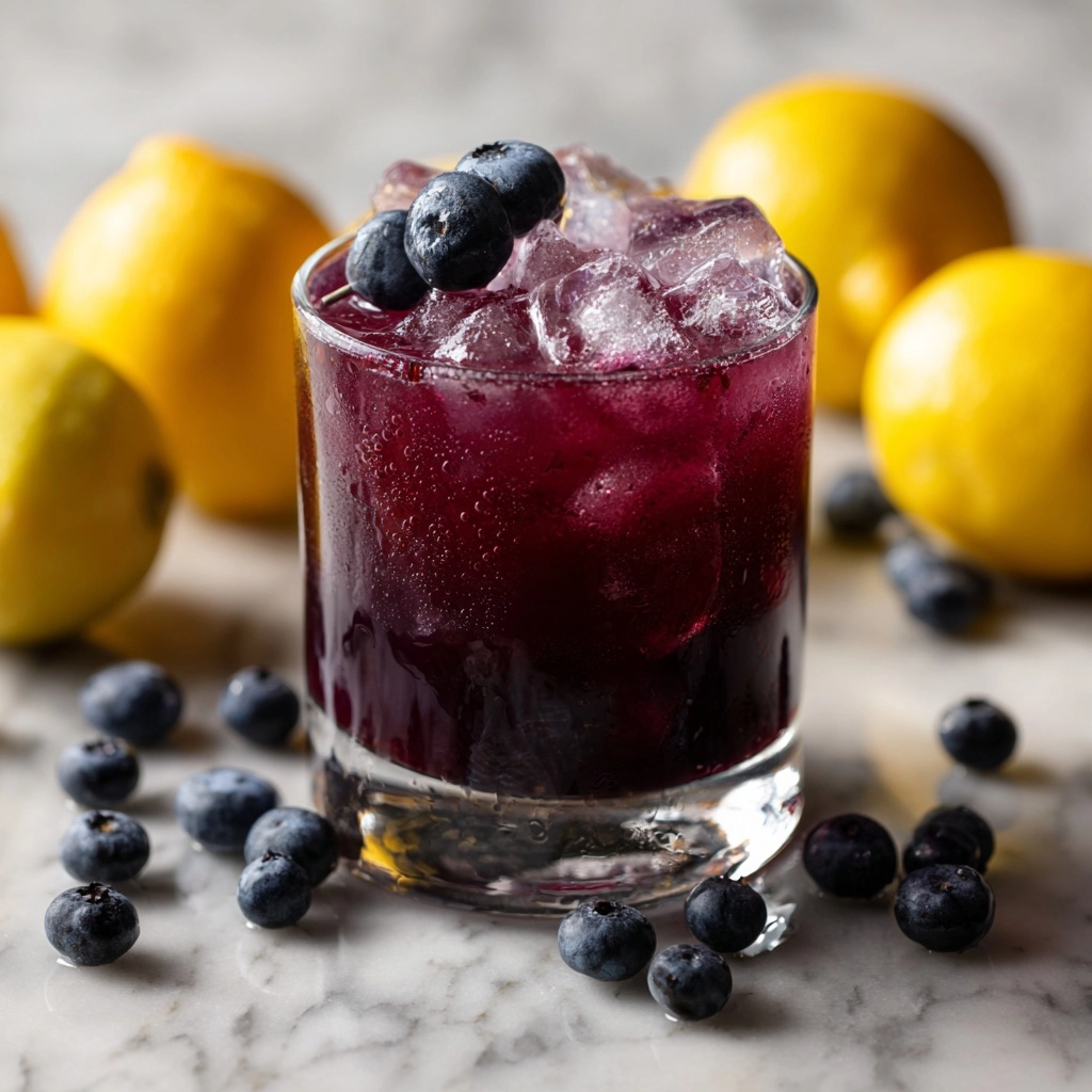Antioxidant Blueberry-Lemon Green Tea Recipe - Recipe Image
