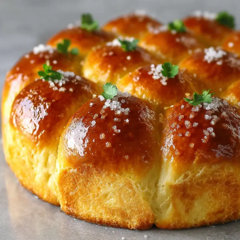 Salted Sage Honey Butter Brioche Rolls Recipe