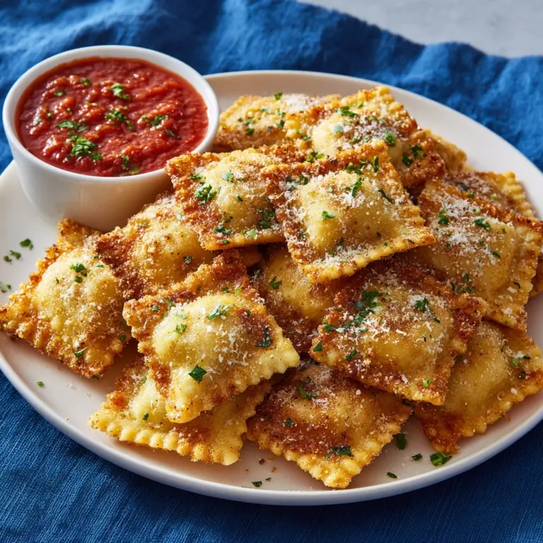 Air Fryer Ravioli Recipe