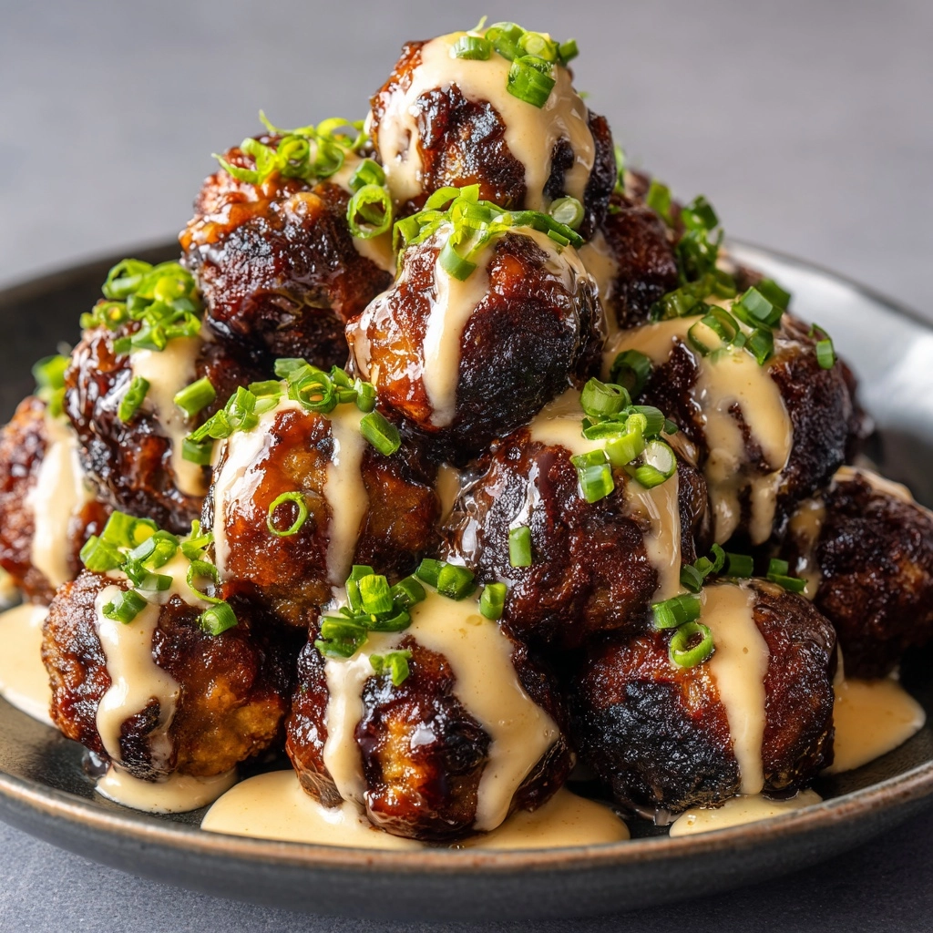 Korean BBQ Meatballs: A Delicious Twist on a Classic Recipe - Recipe Image