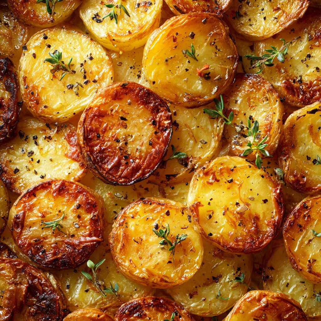 Golden Potato and Balsamic Torte with Fresh Thyme Recipe - Recipe Image