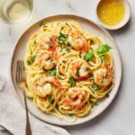 Shrimp Scampi with Whole Wheat Pasta Recipe