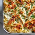 Cheese Chicken Alfredo Bake Recipe