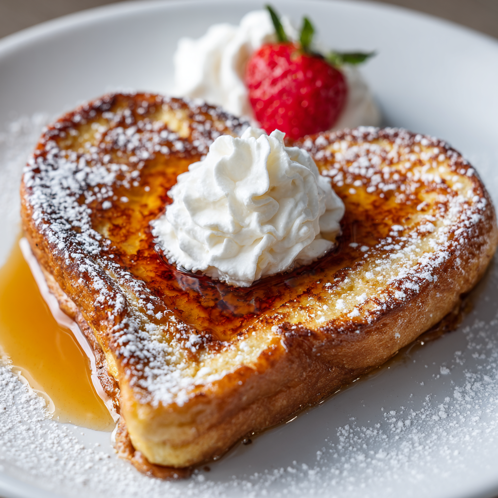 Heart-Shaped French Toast Recipe