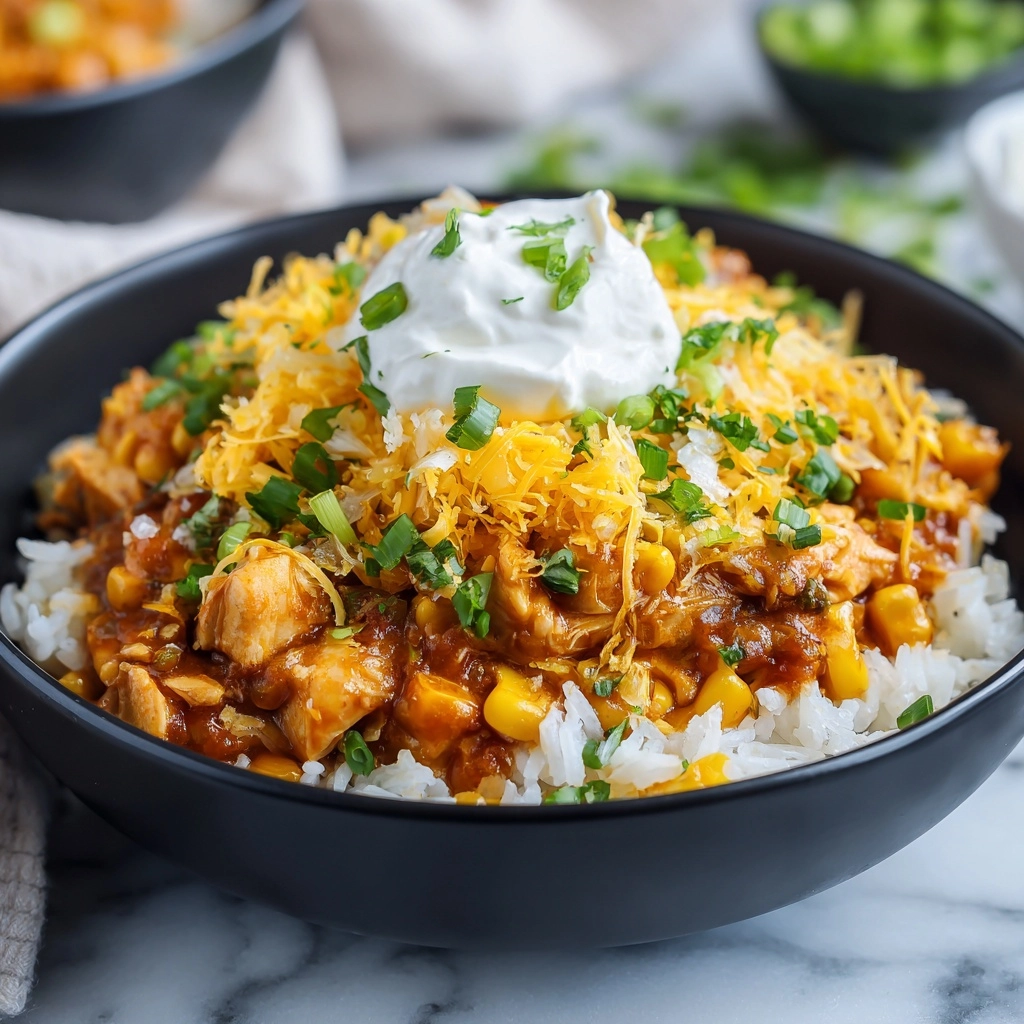 Slow Cooker Fiesta Chicken and Rice Recipe - Recipe Image