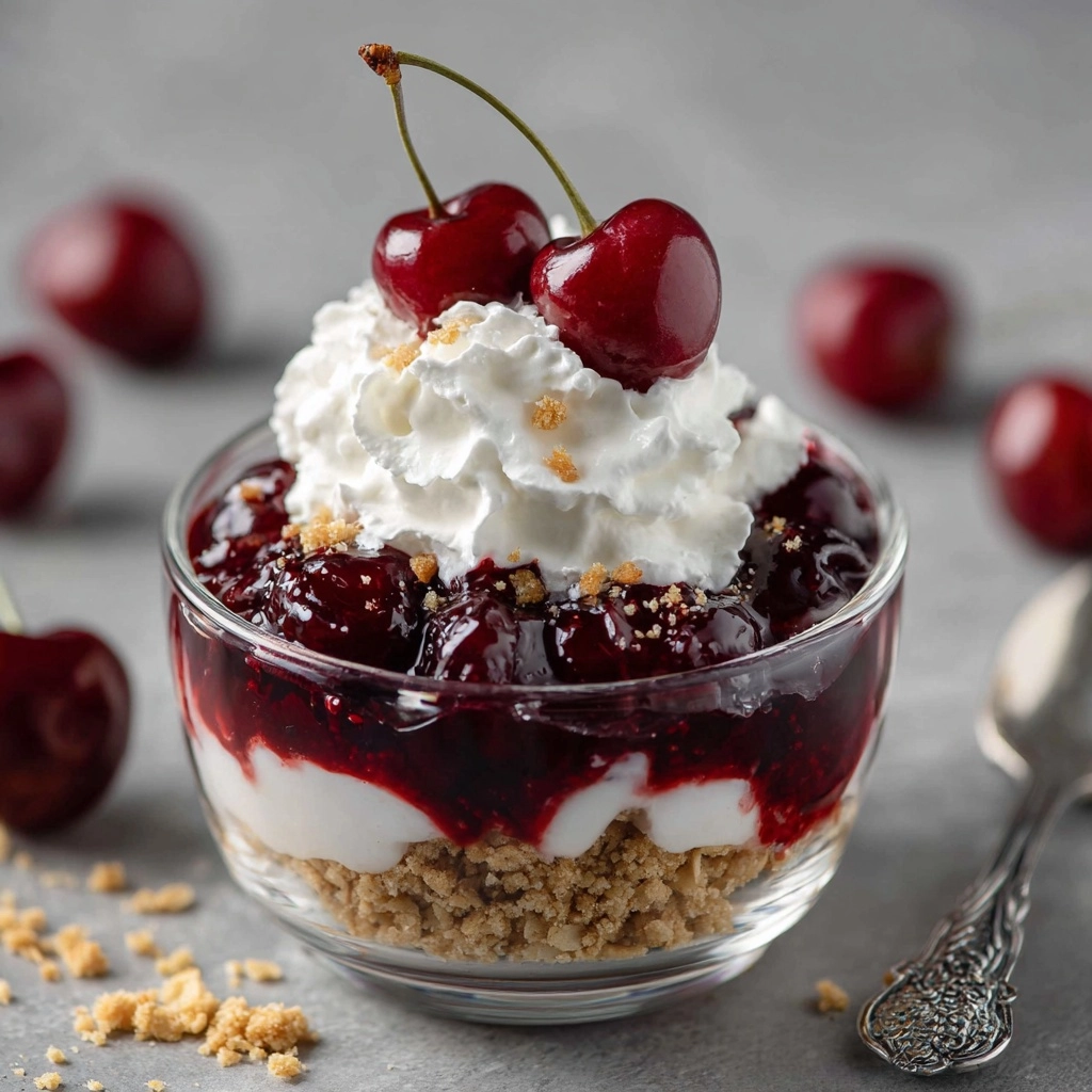 Fresh Cherry Crisp Recipe - Recipe Image