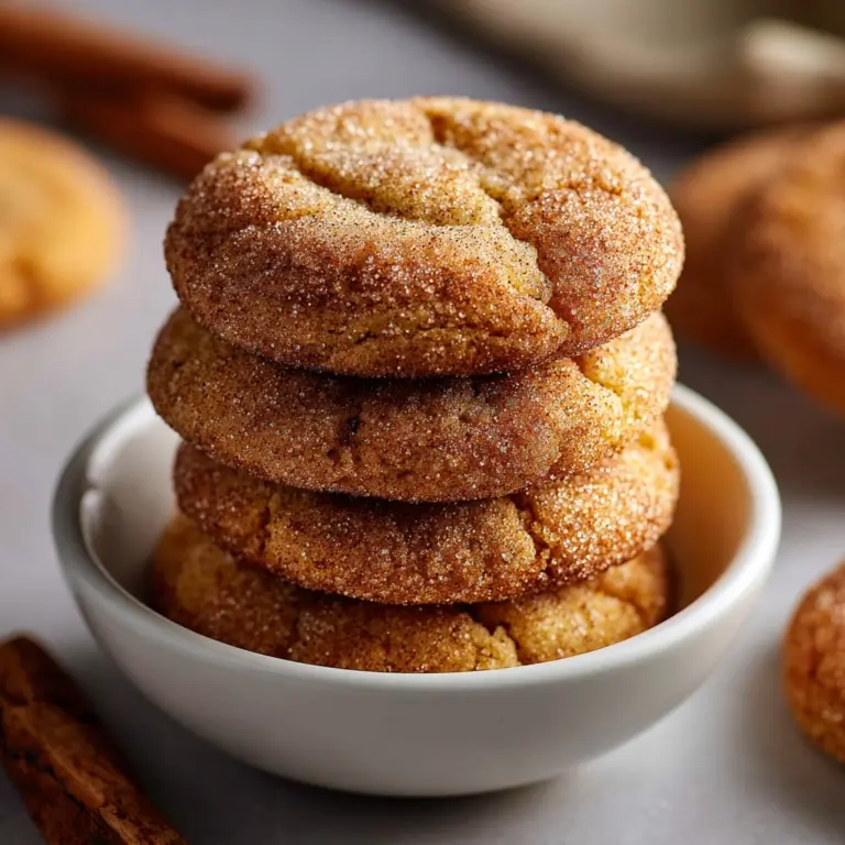 Apple Butter Snickerdoodles Recipe