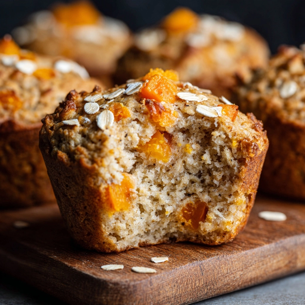 Oatmeal, Apple, and Carrot Breakfast Muffins Recipe - Recipe Image