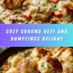 Ground Beef and Dumplings Recipe