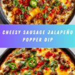 Sausage Jalapeño Popper Dip Recipe