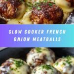 Crock Pot French Onion Meatballs Recipe