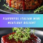 Easy Italian Mini Meatloaf Recipe