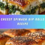 Spinach Dip Rolls Recipe