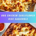BBQ Chicken Cauliflower Rice Casserole Recipe
