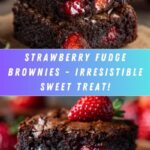Strawberry Fudge Brownies Recipe