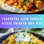 Slow Cooker Fiesta Chicken and Rice Recipe