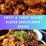 Sesame Glazed Cauliflower Recipe