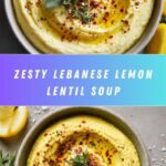 Lebanese Lemon Lentil Soup Recipe