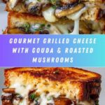 Grilled Cheese with Gouda, Roasted Mushrooms, and Onions Recipe